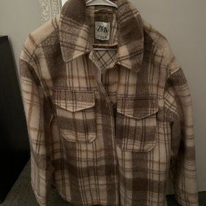ZARA Wool Blend Overshirt